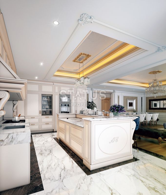 Apartments from 1+1 to 5+1 in a luxurious premium complex at the excavation stage. Kargicak, Alanya. фото 7