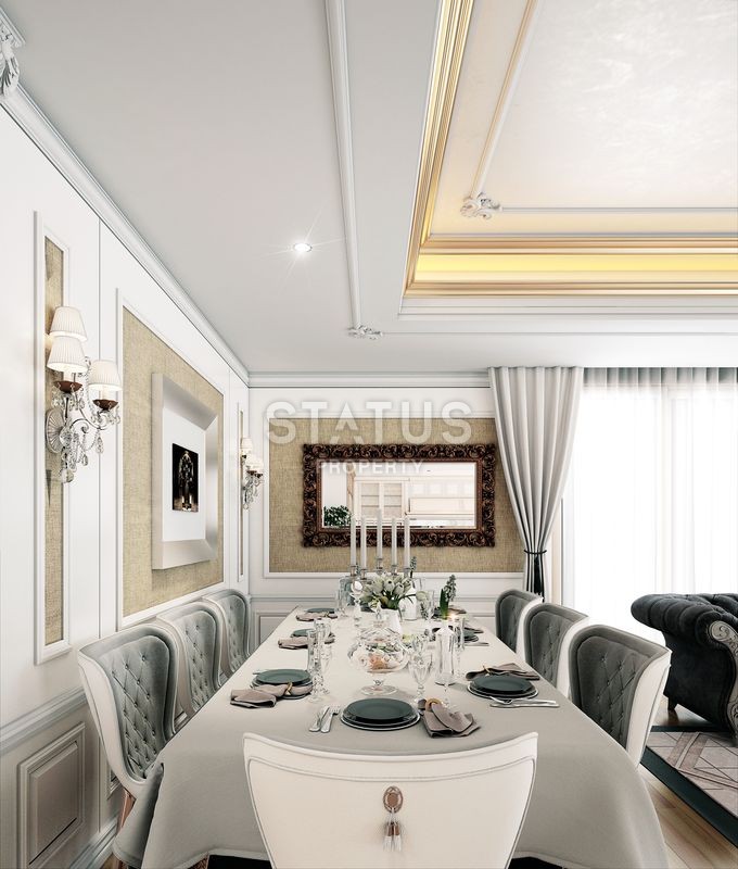 Apartments from 1+1 to 5+1 in a luxurious premium complex at the excavation stage. Kargicak, Alanya. фото 11