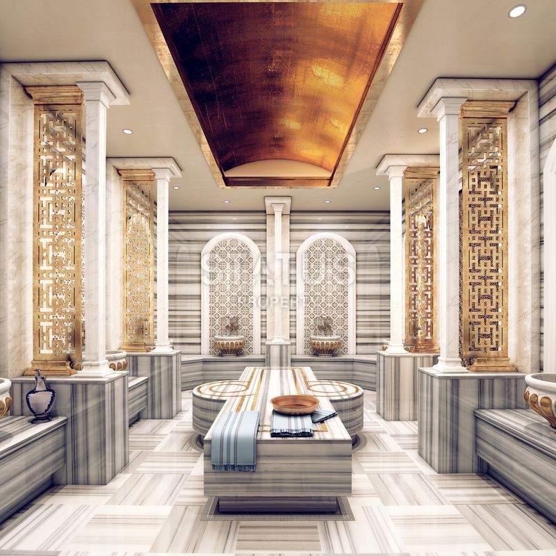 Apartments from 1+1 to 5+1 in a luxurious premium complex at the excavation stage. Kargicak, Alanya. фото 17