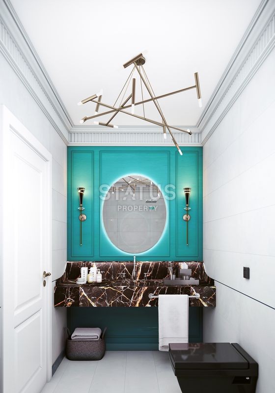 Apartments from 1+1 to 5+1 in a luxurious premium complex at the excavation stage. Kargicak, Alanya. фото 19