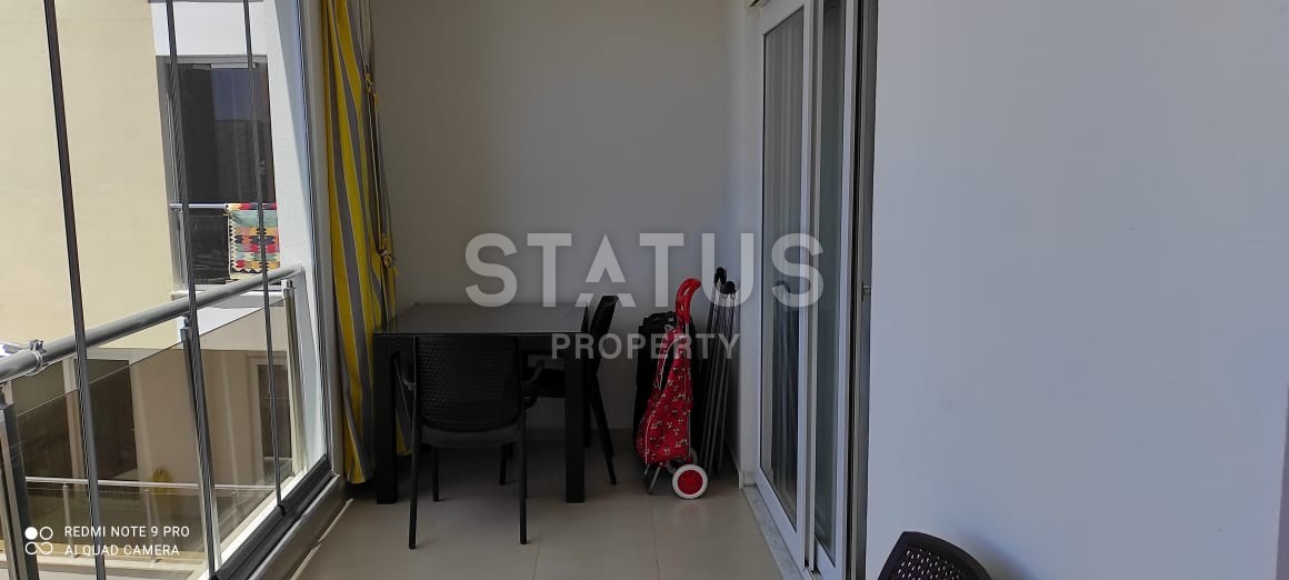 Квартира 55 кв.м. планировки 1+1 с видом на море в Махмутларе. фото 8