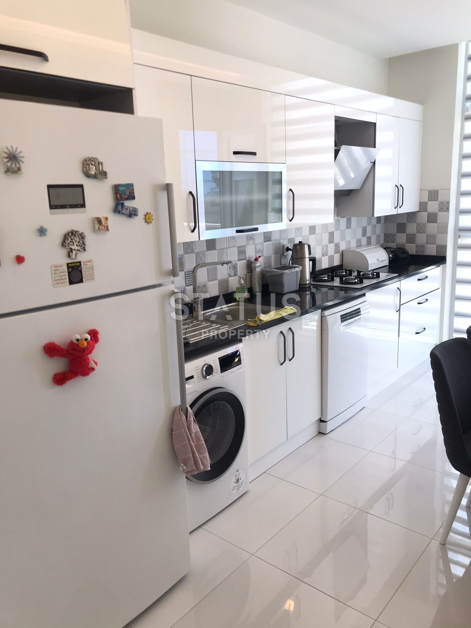 Новая меблированная квартира планировки 3+1, 150 м2 в центре города Аланья фото 3