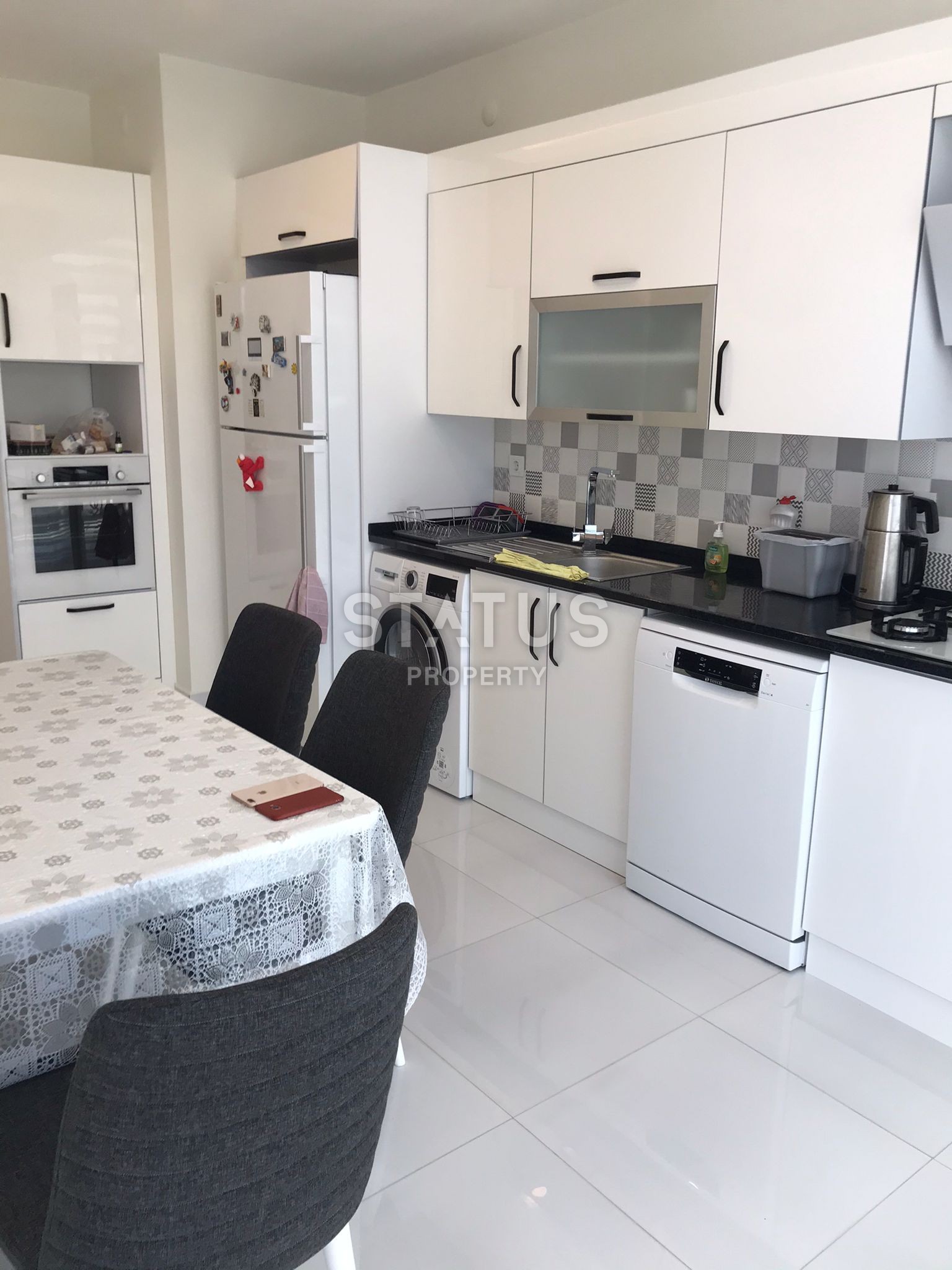 Новая меблированная квартира планировки 3+1, 150 м2 в центре города Аланья фото 10