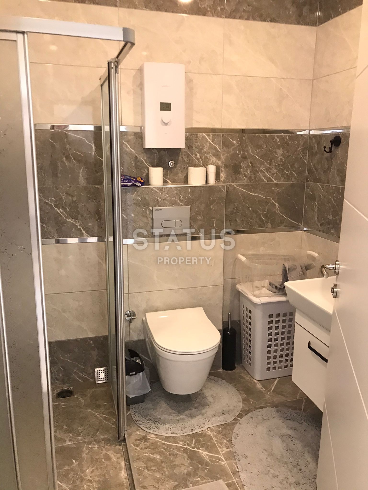 Новая меблированная квартира планировки 3+1, 150 м2 в центре города Аланья фото 20