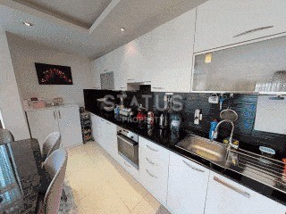 Трёхкомнатные апартаменты 120 м2 с видом на море в элитном комплексе. Кестель, Алания. фото 4