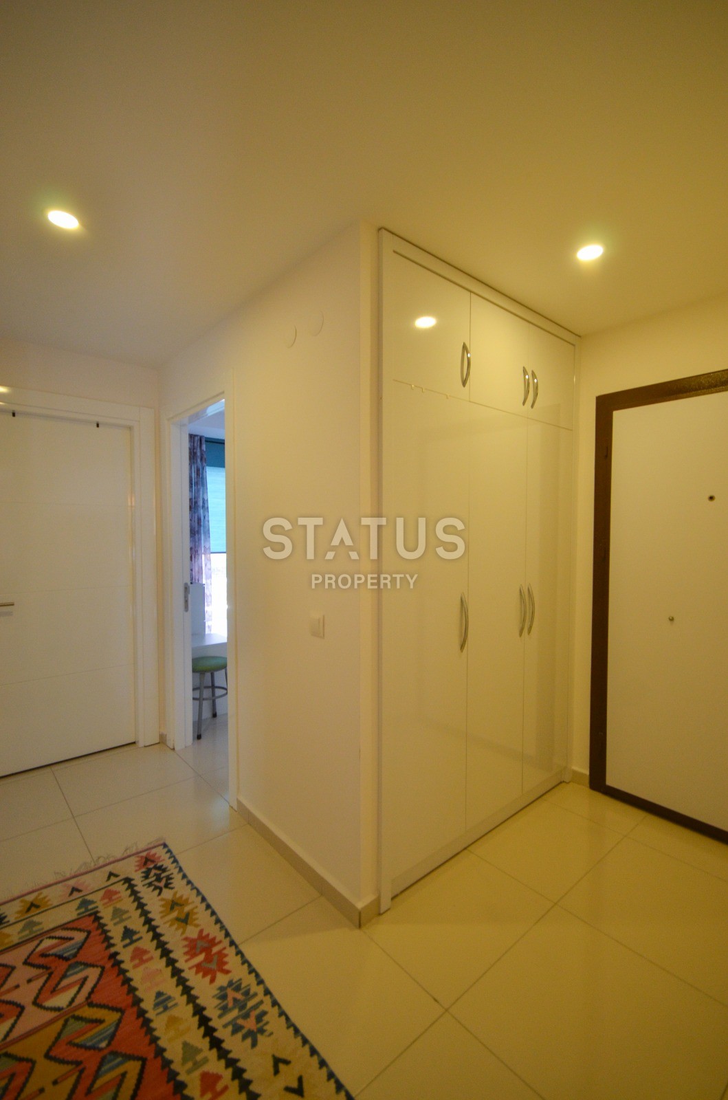 Трёхкомнатные апартаменты 120 м2 с видом на море в элитном комплексе. Кестель, Алания. фото 11