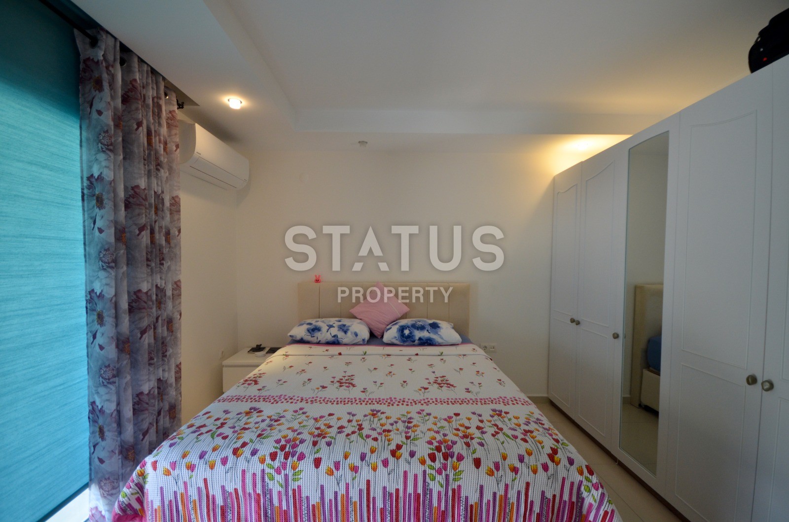 Трёхкомнатные апартаменты 120 м2 с видом на море в элитном комплексе. Кестель, Алания. фото 12