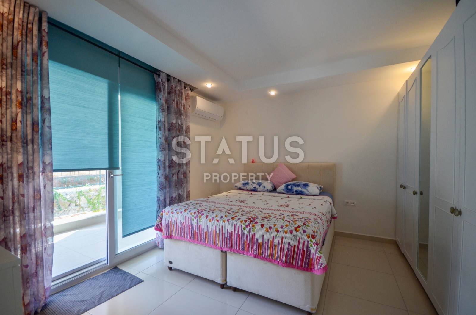 Трёхкомнатные апартаменты 120 м2 с видом на море в элитном комплексе. Кестель, Алания. фото 13