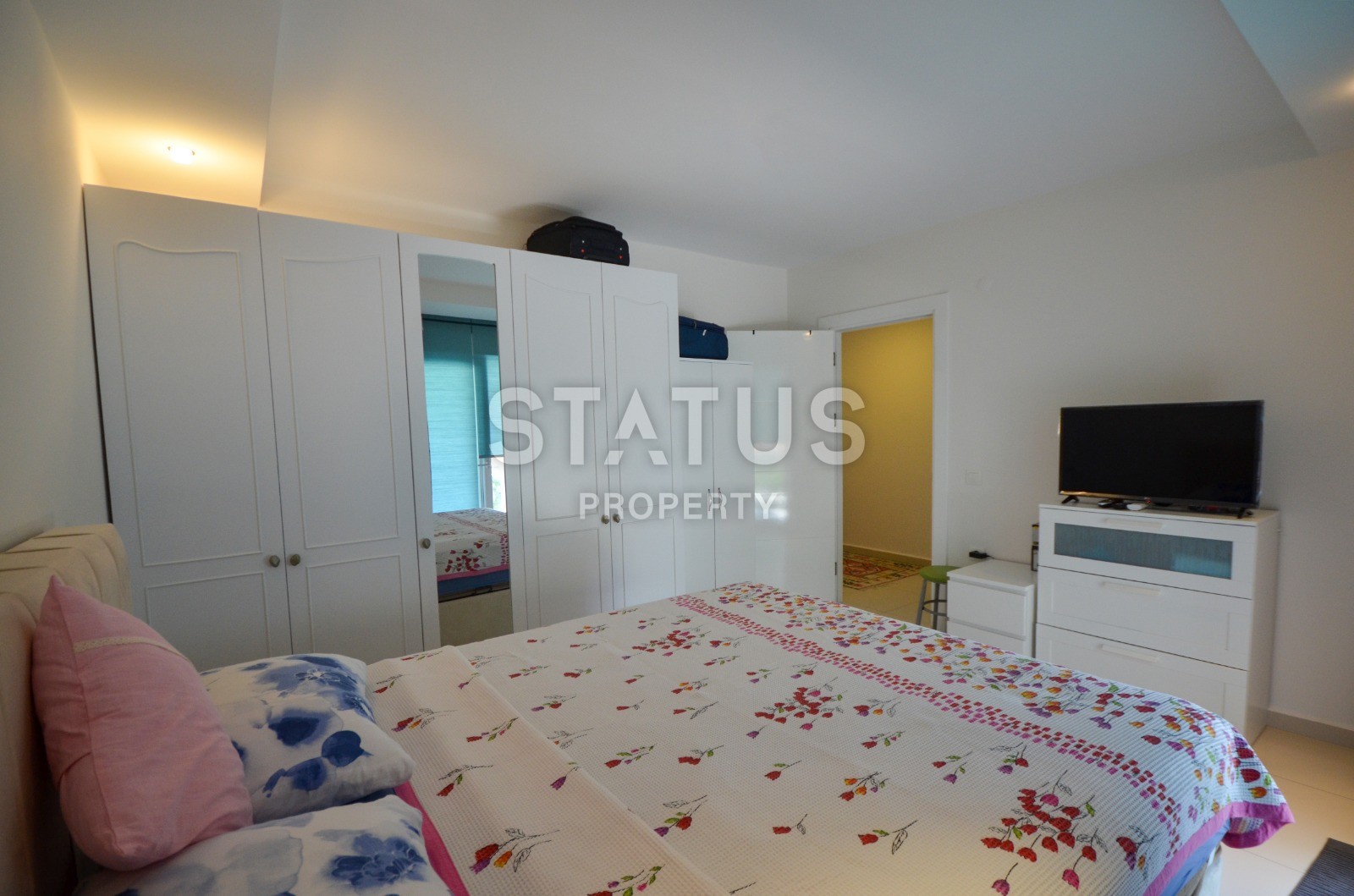 Трёхкомнатные апартаменты 120 м2 с видом на море в элитном комплексе. Кестель, Алания. фото 14