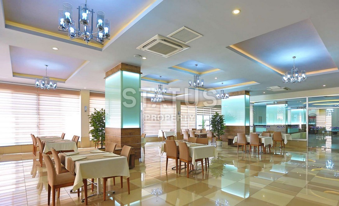 Трёхкомнатные апартаменты 120 м2 с видом на море в элитном комплексе. Кестель, Алания. фото 24