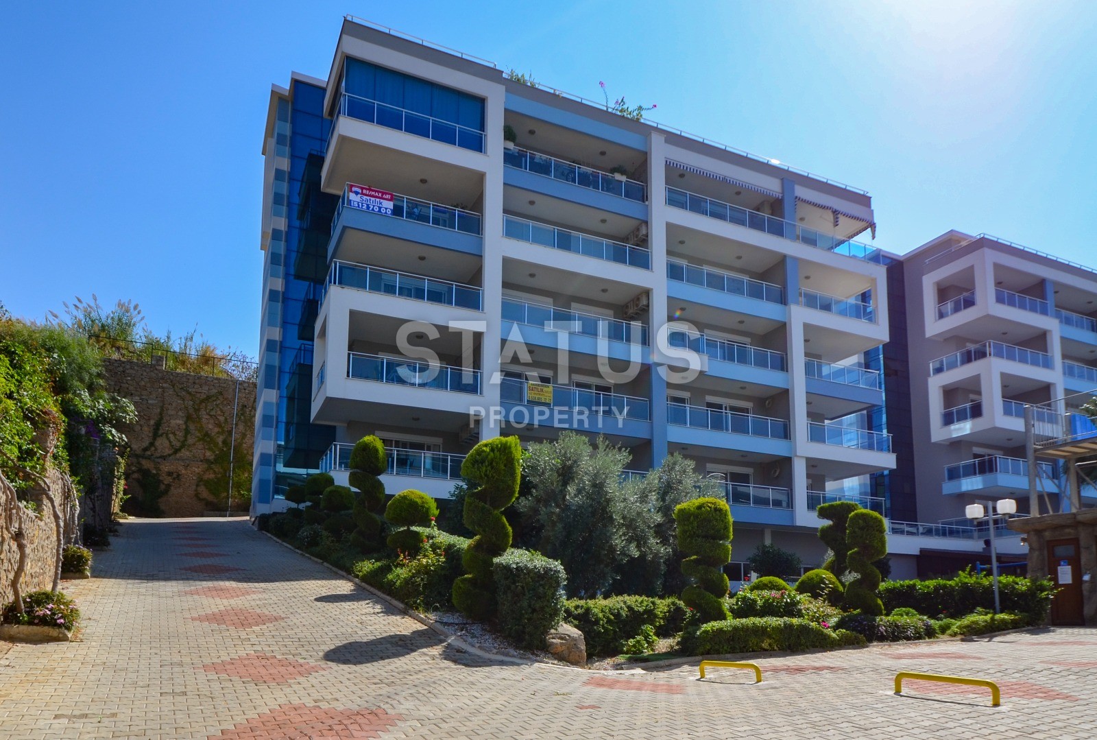 Трёхкомнатные апартаменты 120 м2 с видом на море в элитном комплексе. Кестель, Алания. фото 27