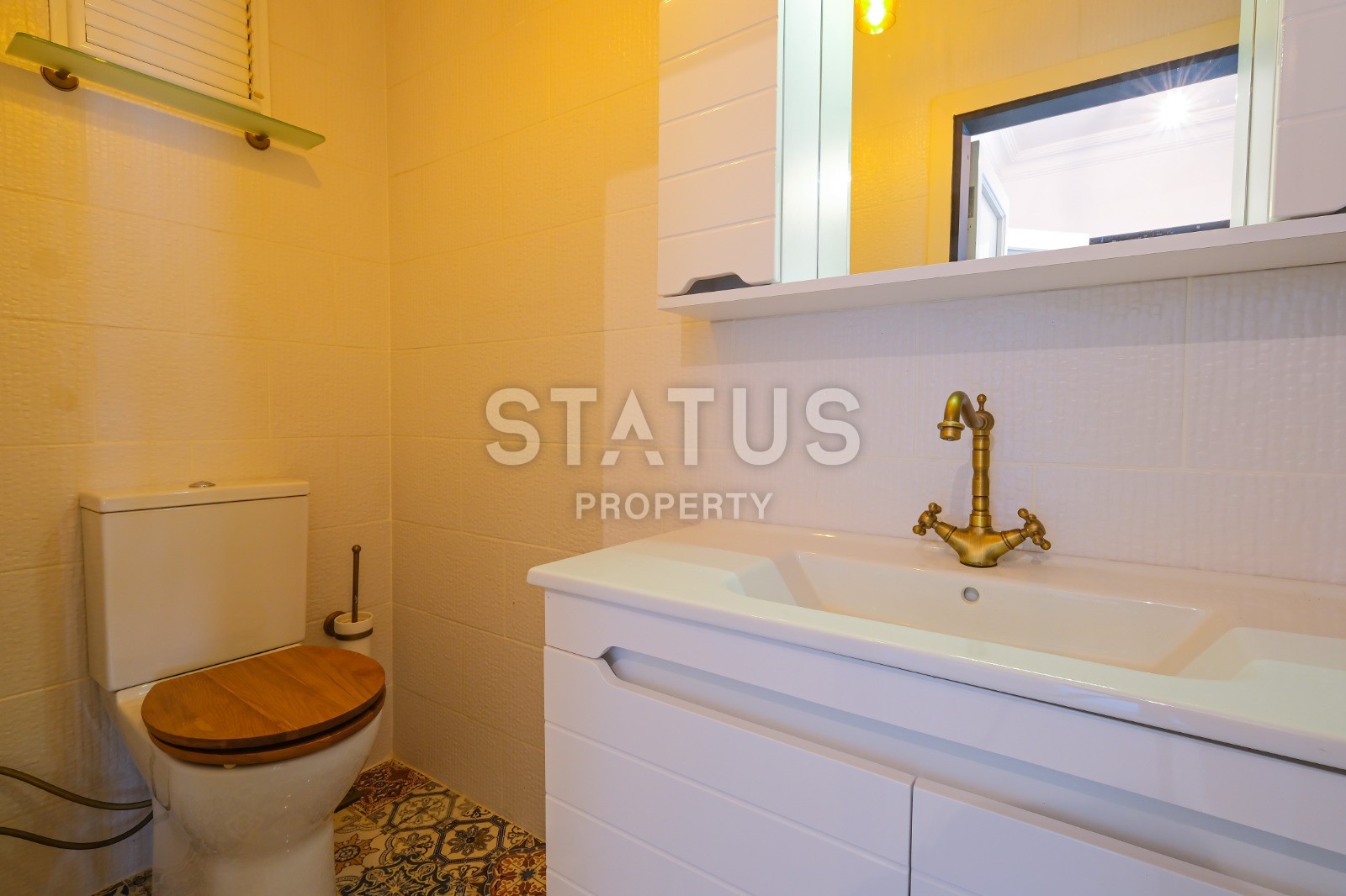 Apartment 2+1 with a good repair and sea views on the first line in Mahmutlar, 100 m2 фото 15