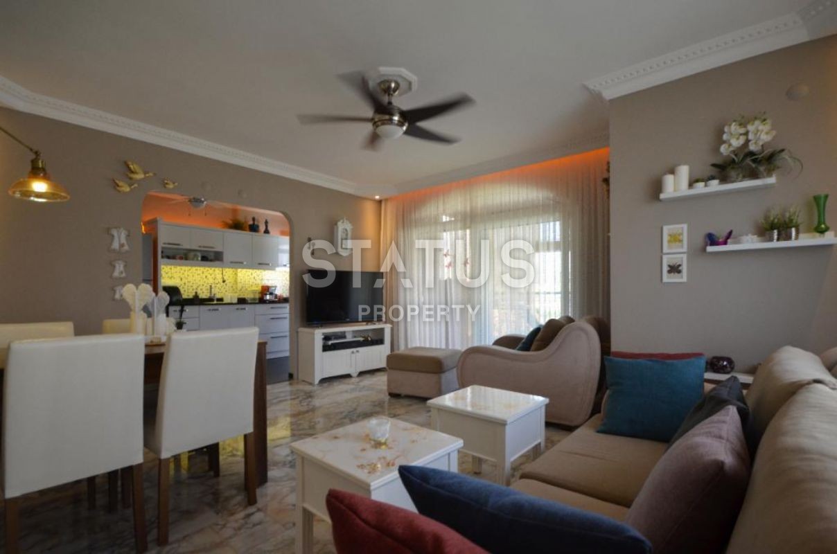 Уютная квартира 2+1 в начале Махмутлара с видом на море и горы, 100 м2 фото 16