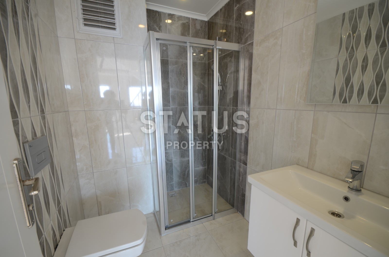 Duplex 2+1 with sea view, 120 m2. Kestel, Alanya. фото 8