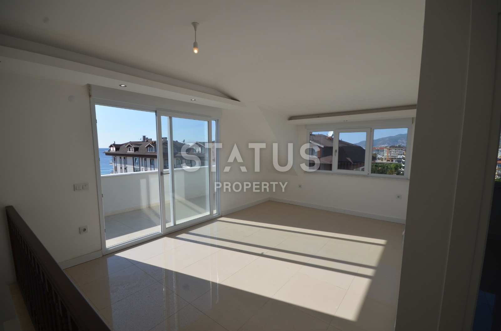 Duplex 2+1 with sea view, 120 m2. Kestel, Alanya. фото 9
