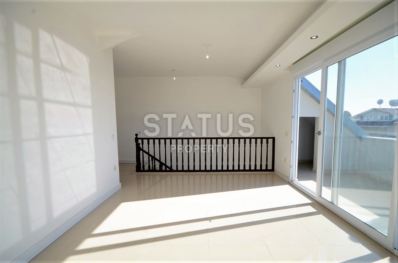 Duplex 2+1 with sea view, 120 m2. Kestel, Alanya. фото 11