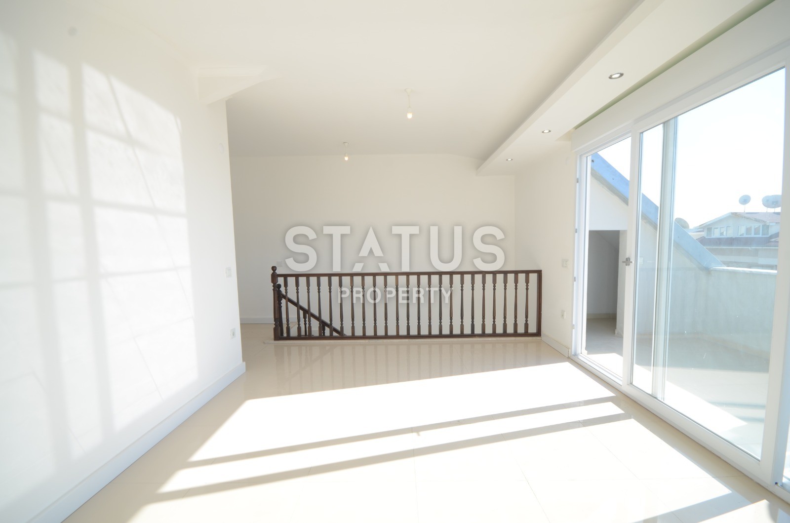 Duplex 2+1 with sea view, 120 m2. Kestel, Alanya. фото 12
