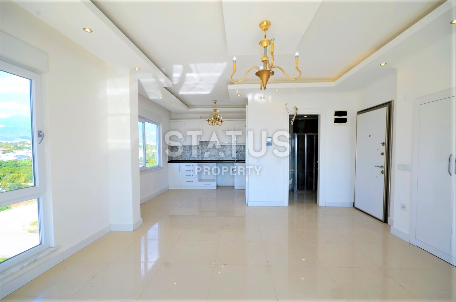 Duplex 2+1 with sea view, 120 m2. Kestel, Alanya. фото 13