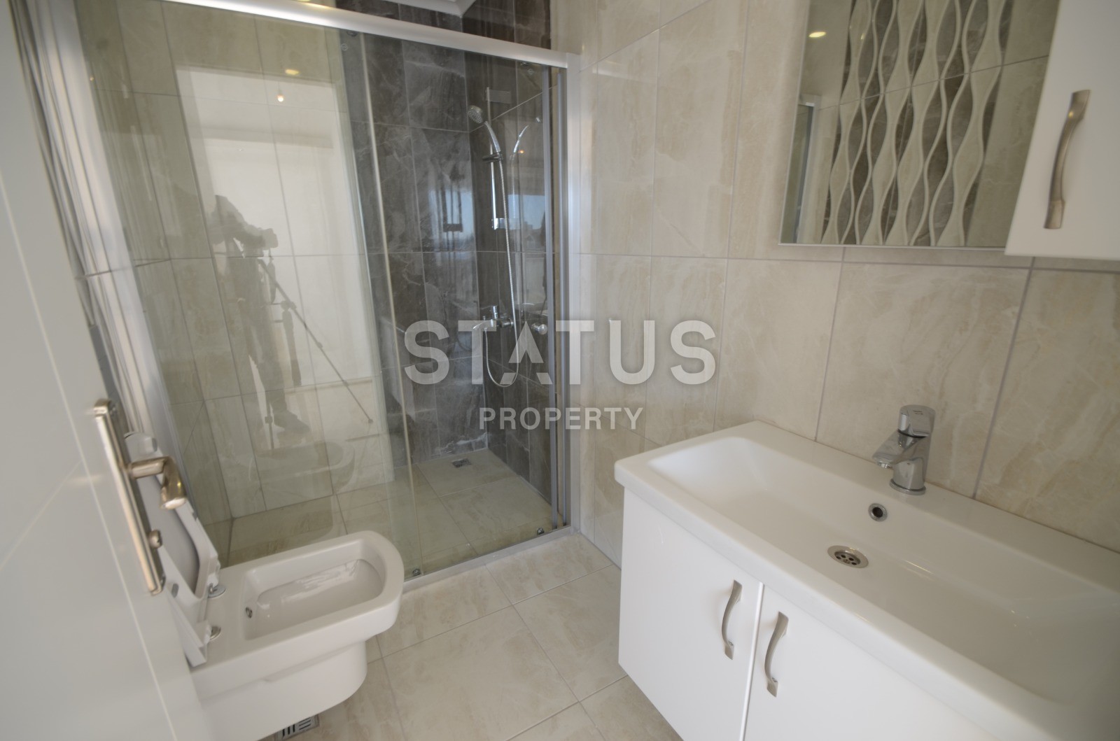 Duplex 2+1 with sea view, 120 m2. Kestel, Alanya. фото 14