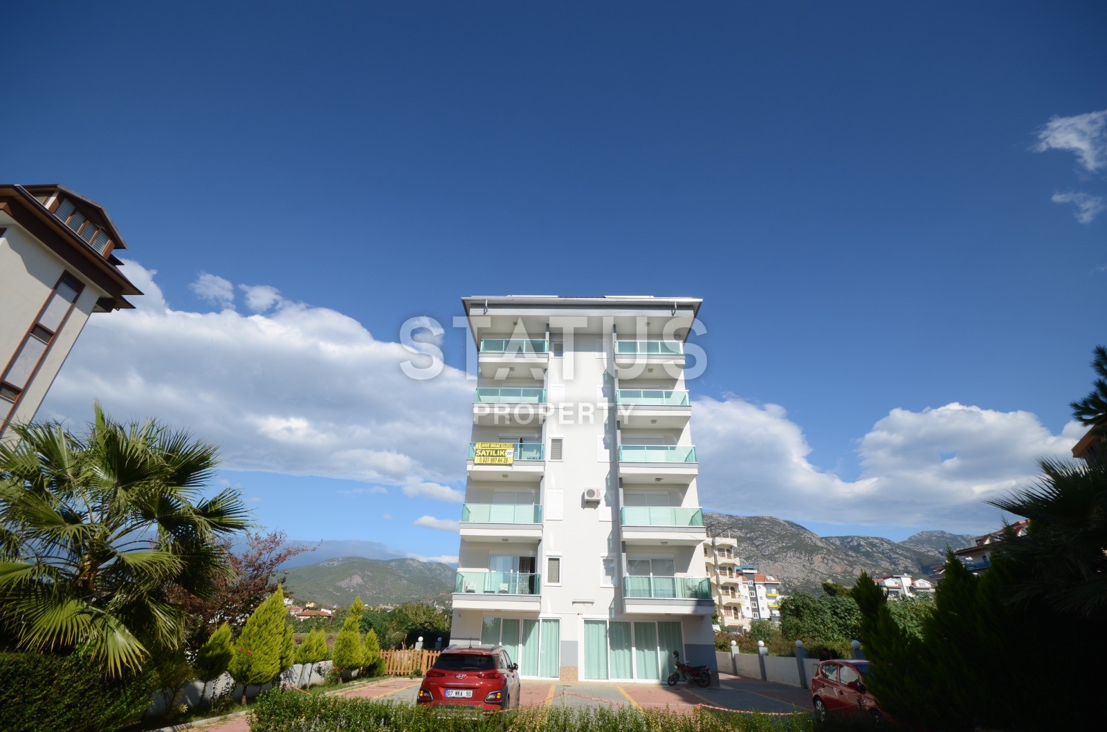 Duplex 2+1 with sea view, 120 m2. Kestel, Alanya. фото 16