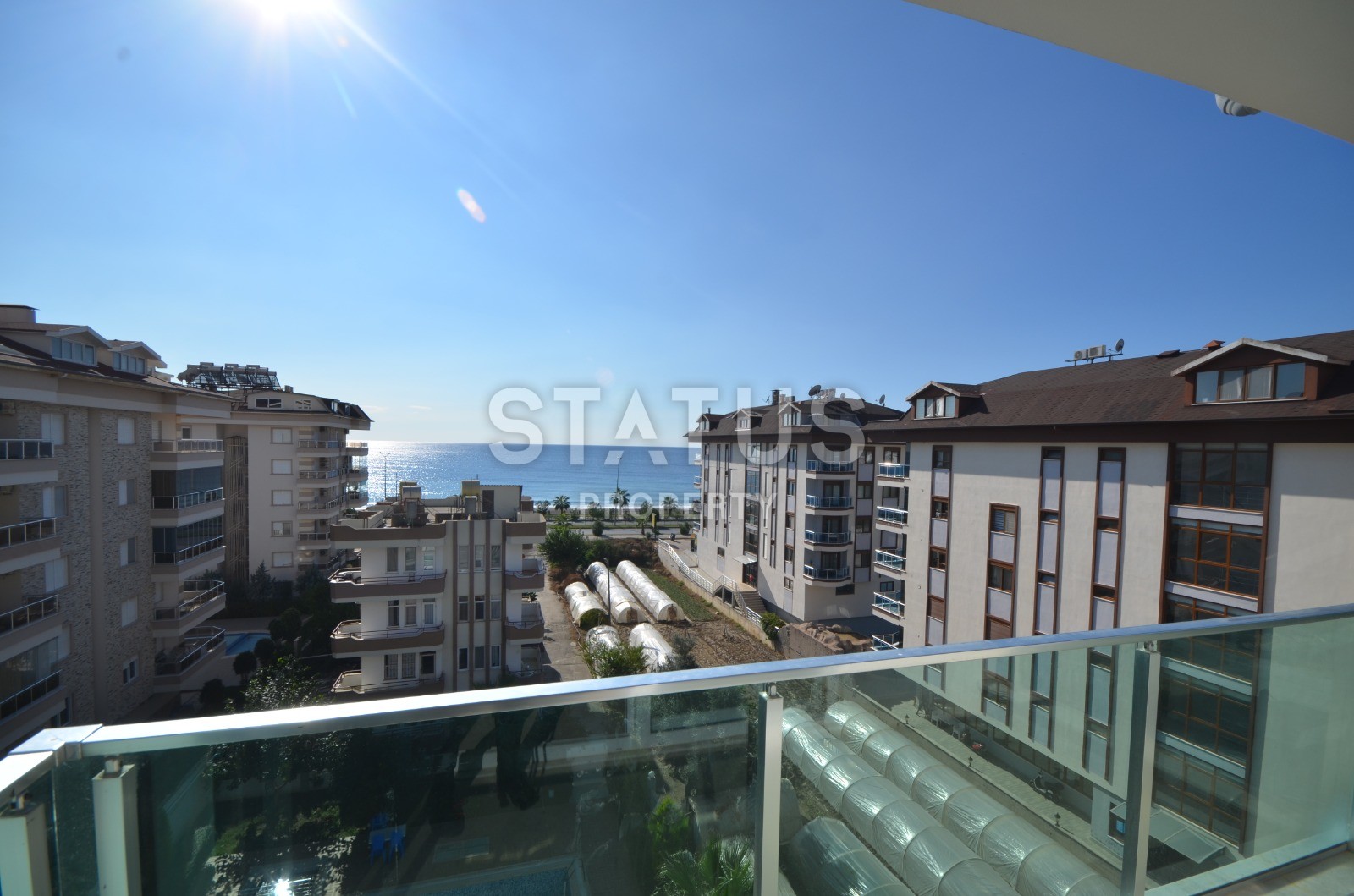 Duplex 2+1 with sea view, 120 m2. Kestel, Alanya. фото 17