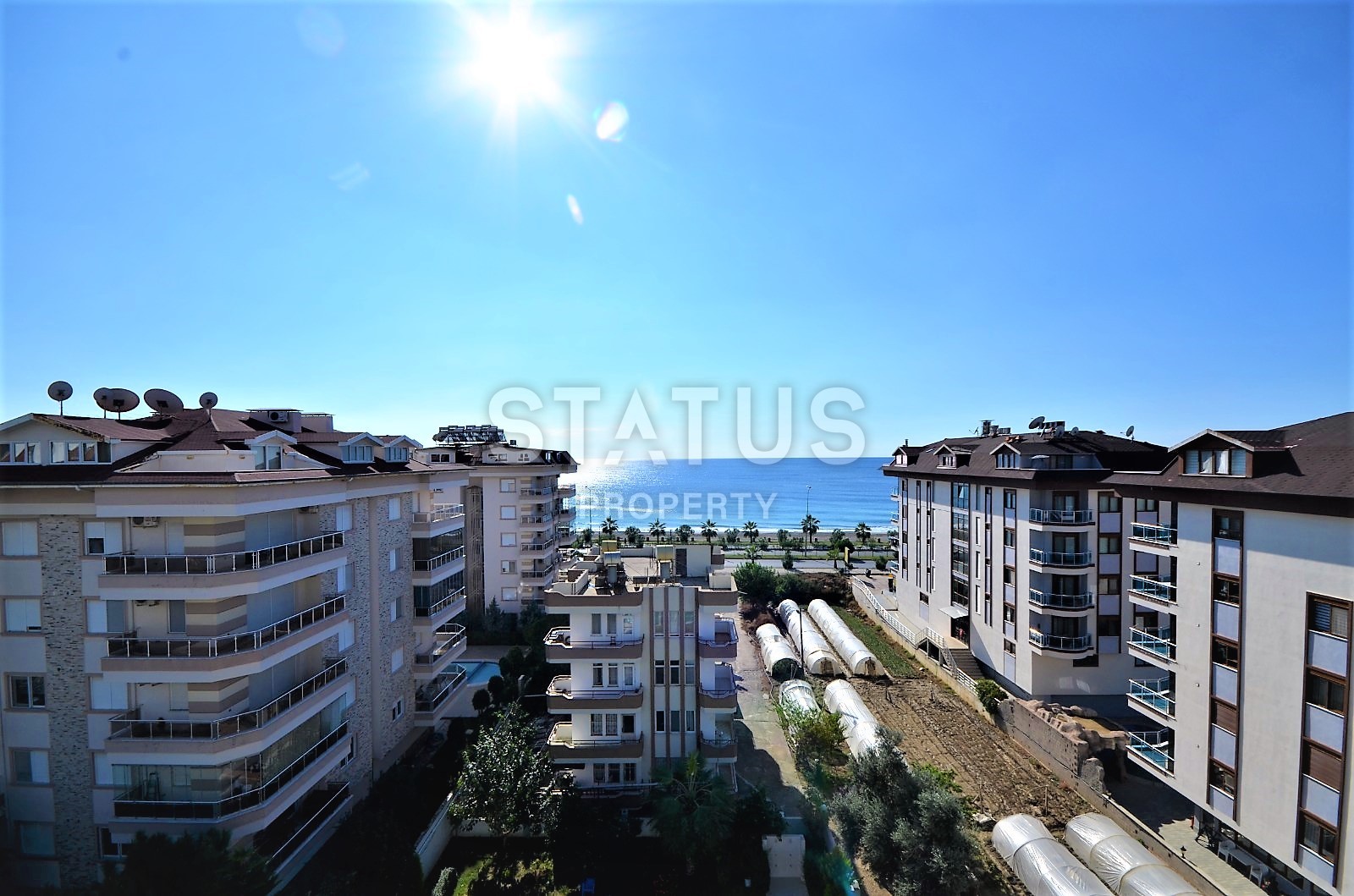 Duplex 2+1 with sea view, 120 m2. Kestel, Alanya. фото 26