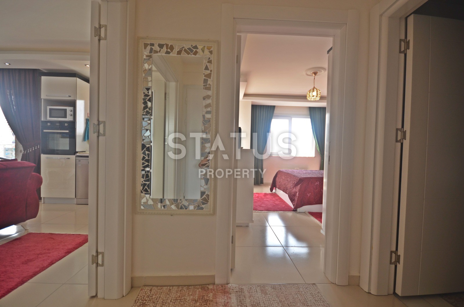 Квартира 1+1 в Махмутларе с видом на море, 65 м2 фото 15