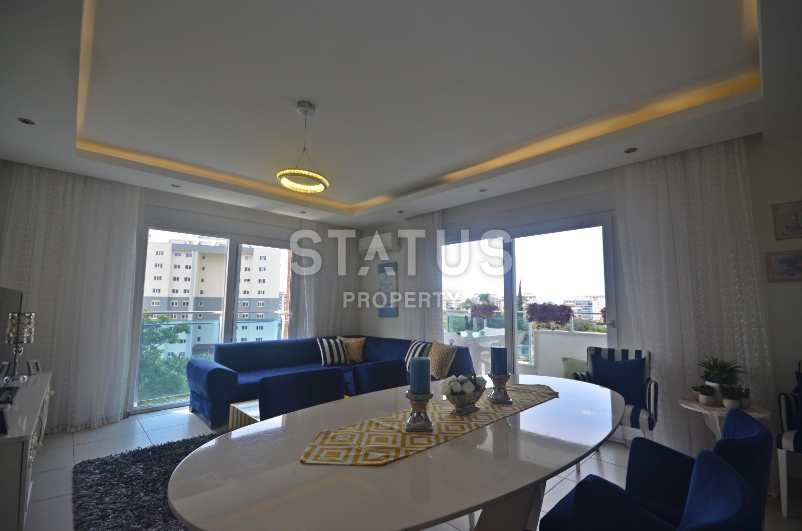 Apartment 2+1 overlooking the sea and Naulu, 90 m2. Mahmutlar, Alanya. фото 5