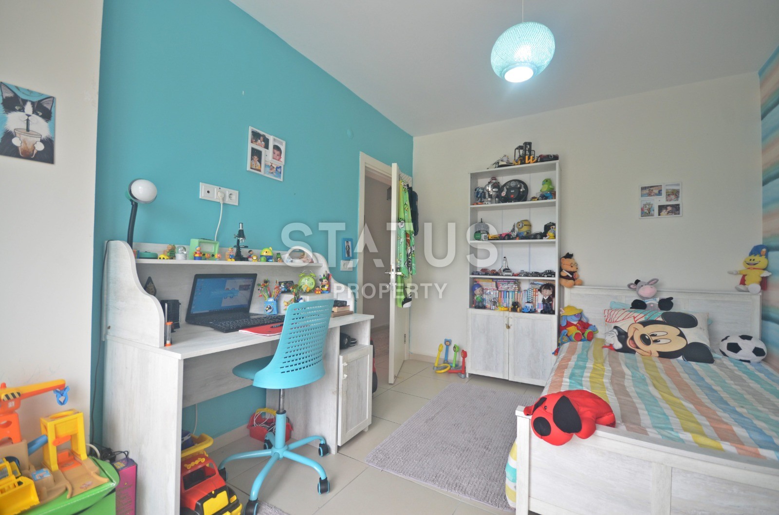 Apartment 2+1 overlooking the sea and Naulu, 90 m2. Mahmutlar, Alanya. фото 12