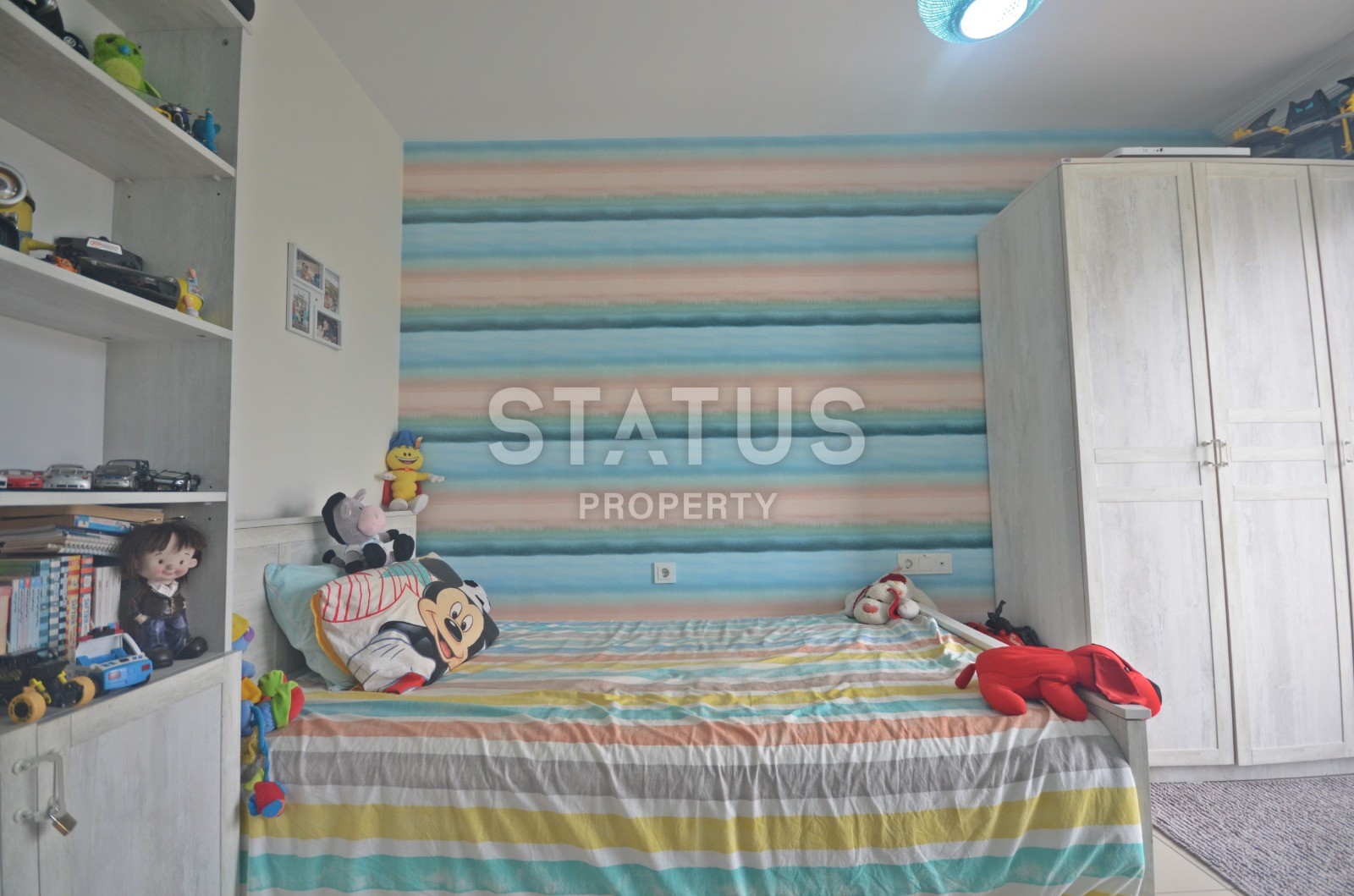 Apartment 2+1 overlooking the sea and Naulu, 90 m2. Mahmutlar, Alanya. фото 13