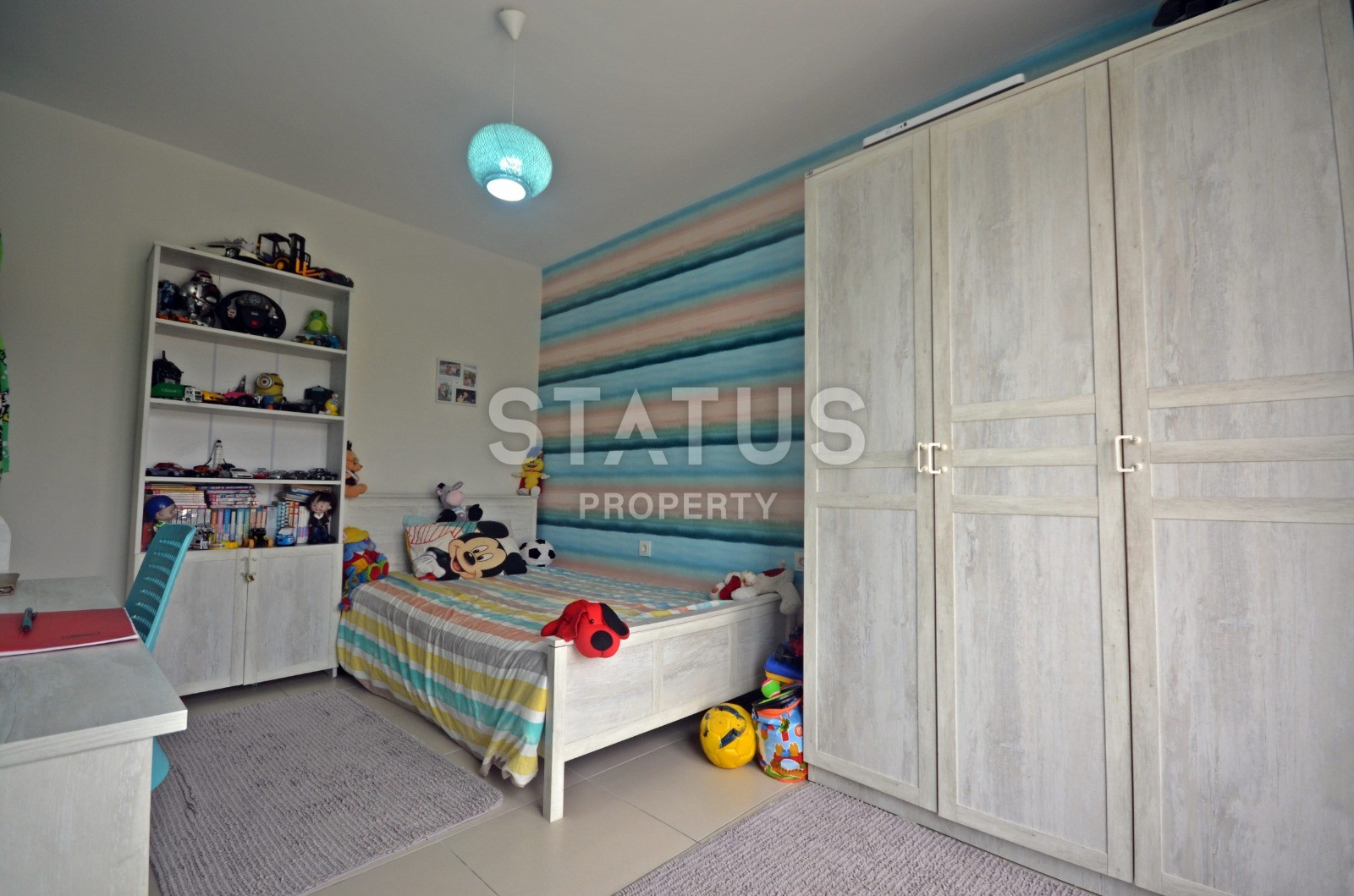 Apartment 2+1 overlooking the sea and Naulu, 90 m2. Mahmutlar, Alanya. фото 14