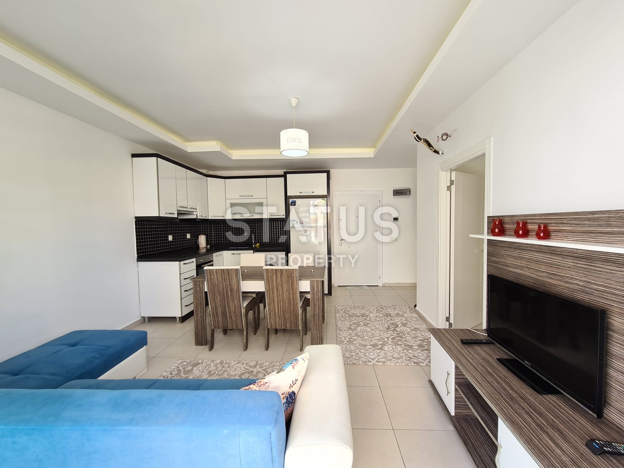 Бюджетная квартира 1+1 в новом доме с бассейном, 65 м2. Махмутлар, Алания. фото 14