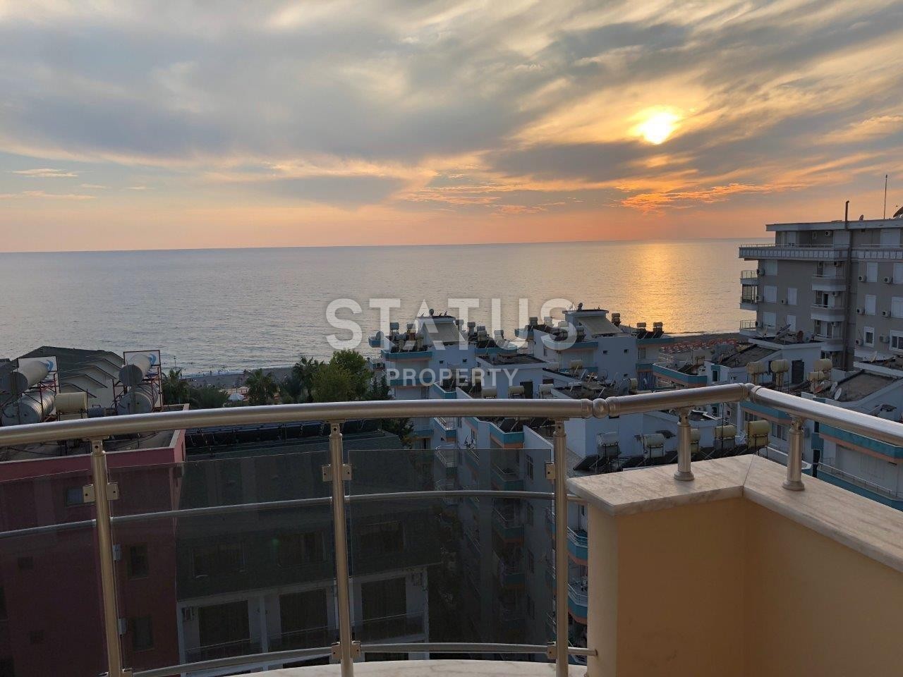 Прямой вид на море! Меблированный дуплекс! Отличная цена! 120 кв.м. фото 34