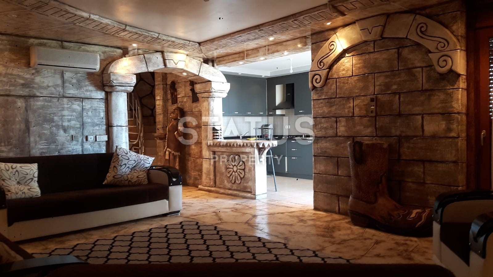 Вилла 5+1 с участком, 280 м2. Бекташ, Алания. фото 9