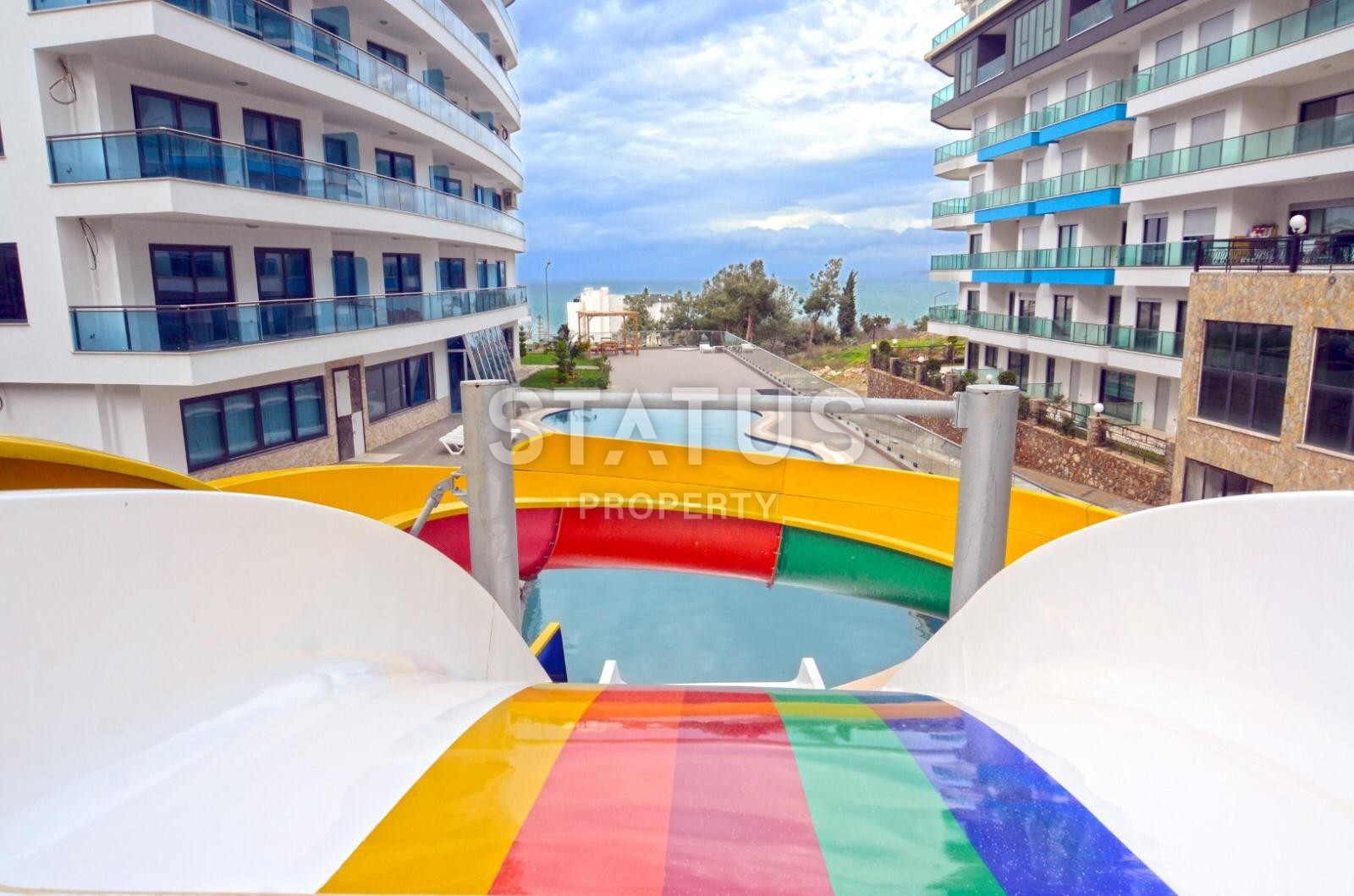 Three apartments in a new complex with infrastructure in Kargicak фото 17