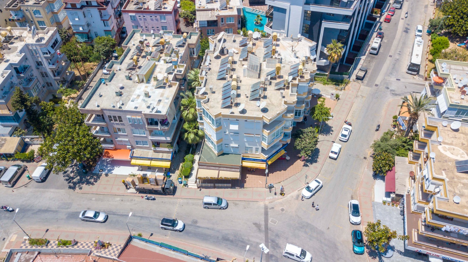 Бюджетная двухкомнатная квартира с ремонтом в районе пляжа Клеопатра, 60m2 фото 24