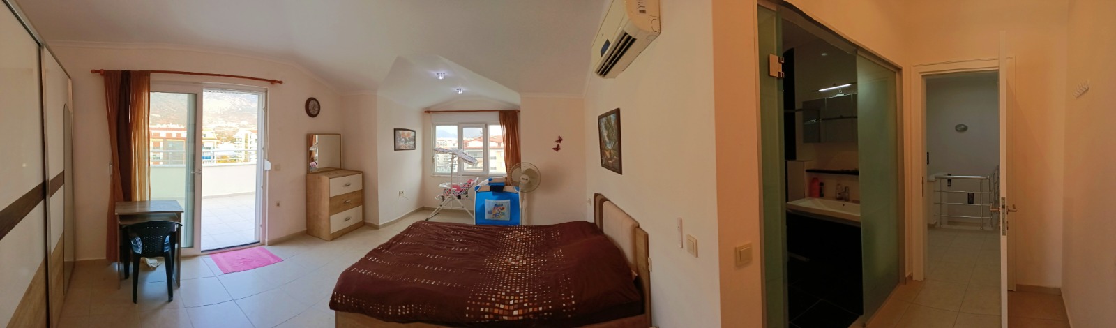 Панорамный дуплекс 3+1, 125 м2 на первой линии. Кестель, Алания. фото 6