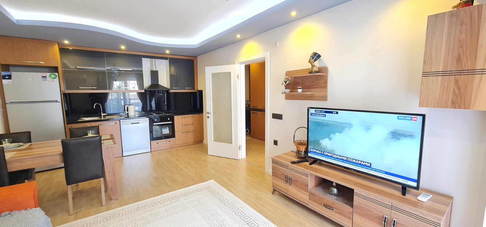 Апартаменты 2+1 с мебелью, в новом комплексе, 110 м2. Махмутлар, Алания. фото 2