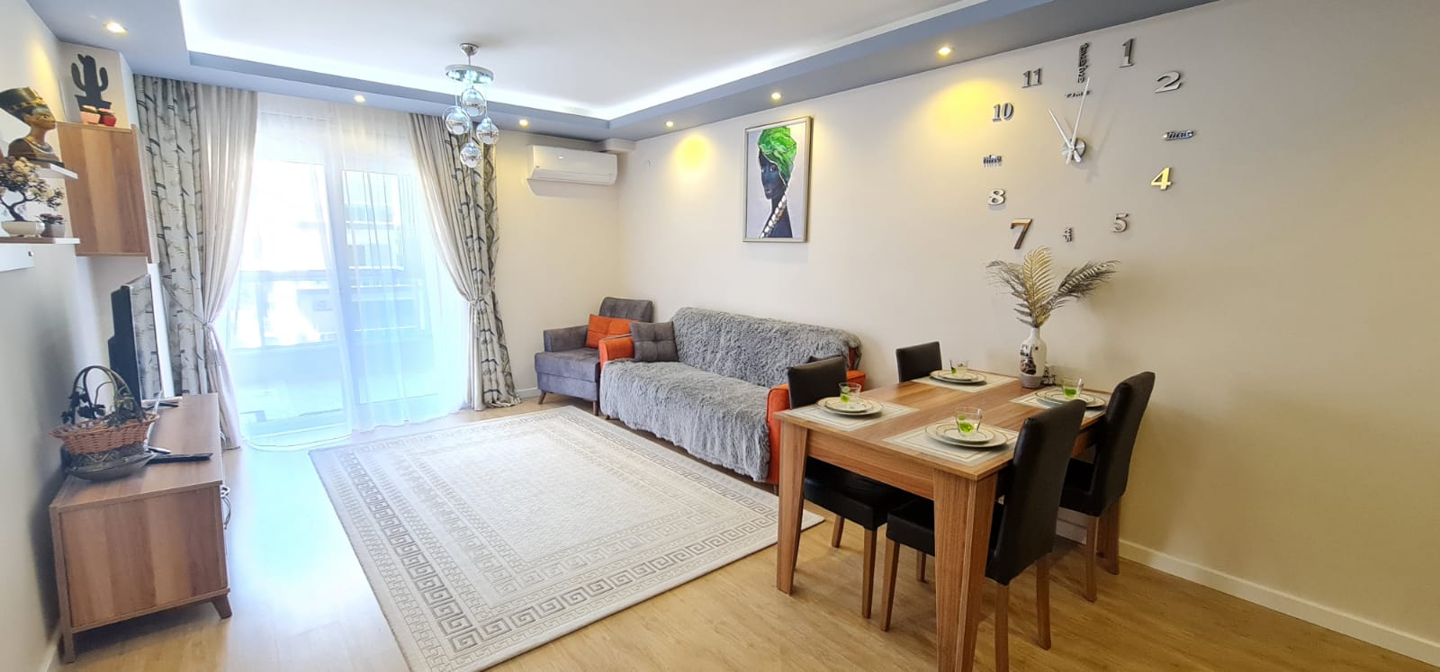 Апартаменты 2+1 с мебелью, в новом комплексе, 110 м2. Махмутлар, Алания. фото 4