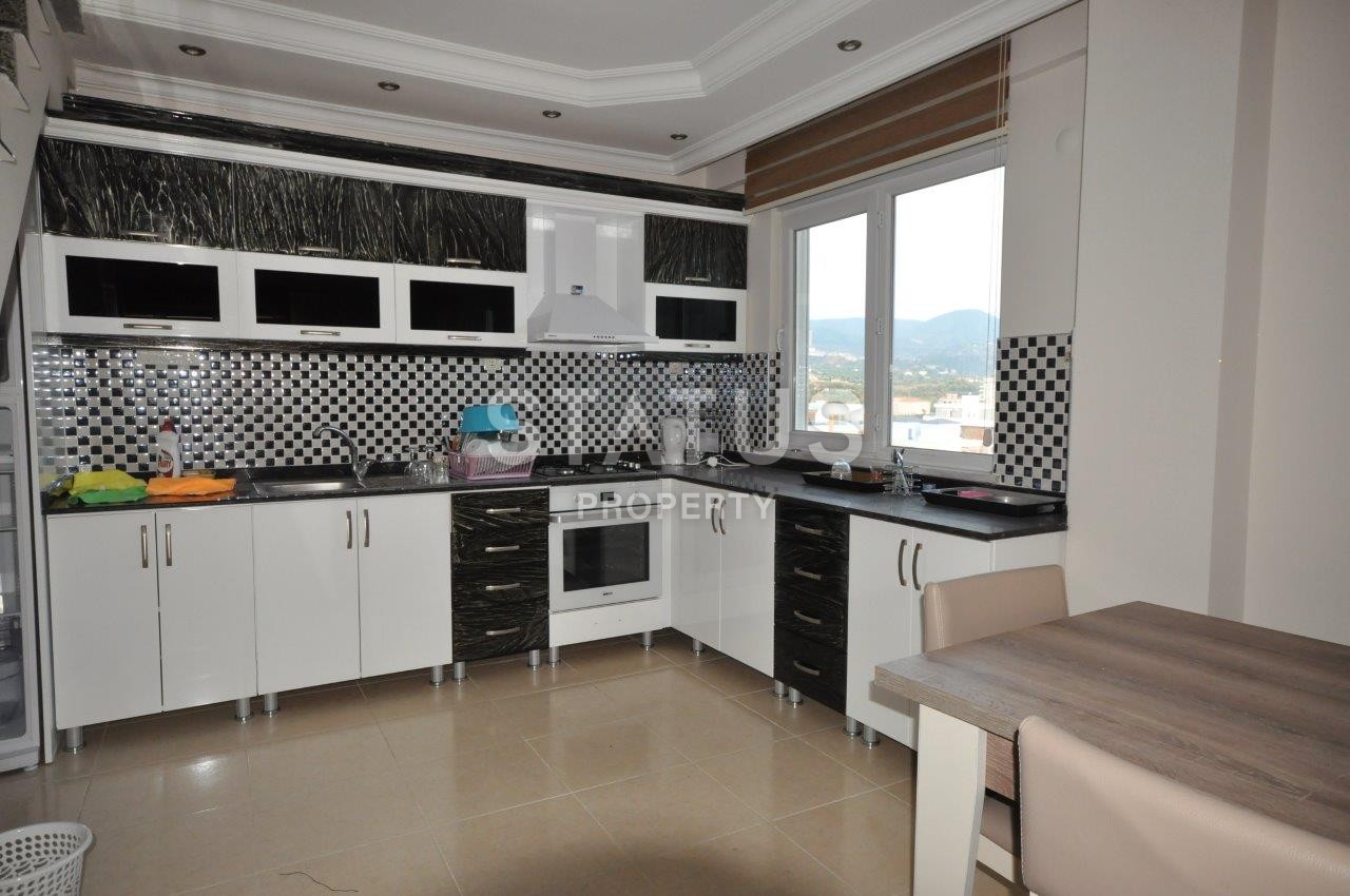 Шикарные двухуровневые апартаменты с видом на море, горы и крепость Аланьи, 250 кв.м. фото 7