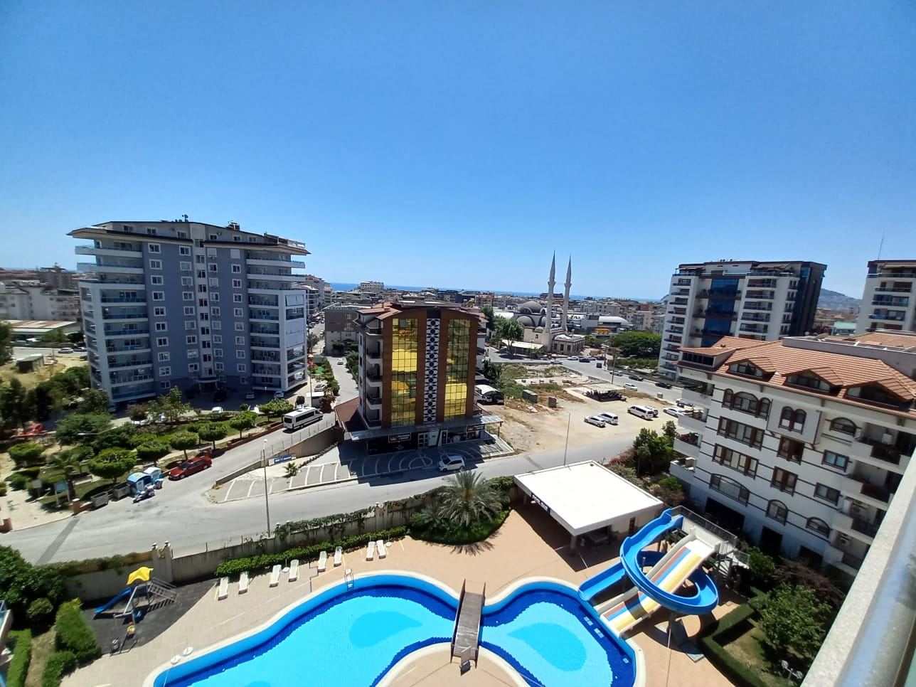 Апартаменты 1+1 с видом на море, 55 м2 с хорошей локацией в Джикджилли. фото 54