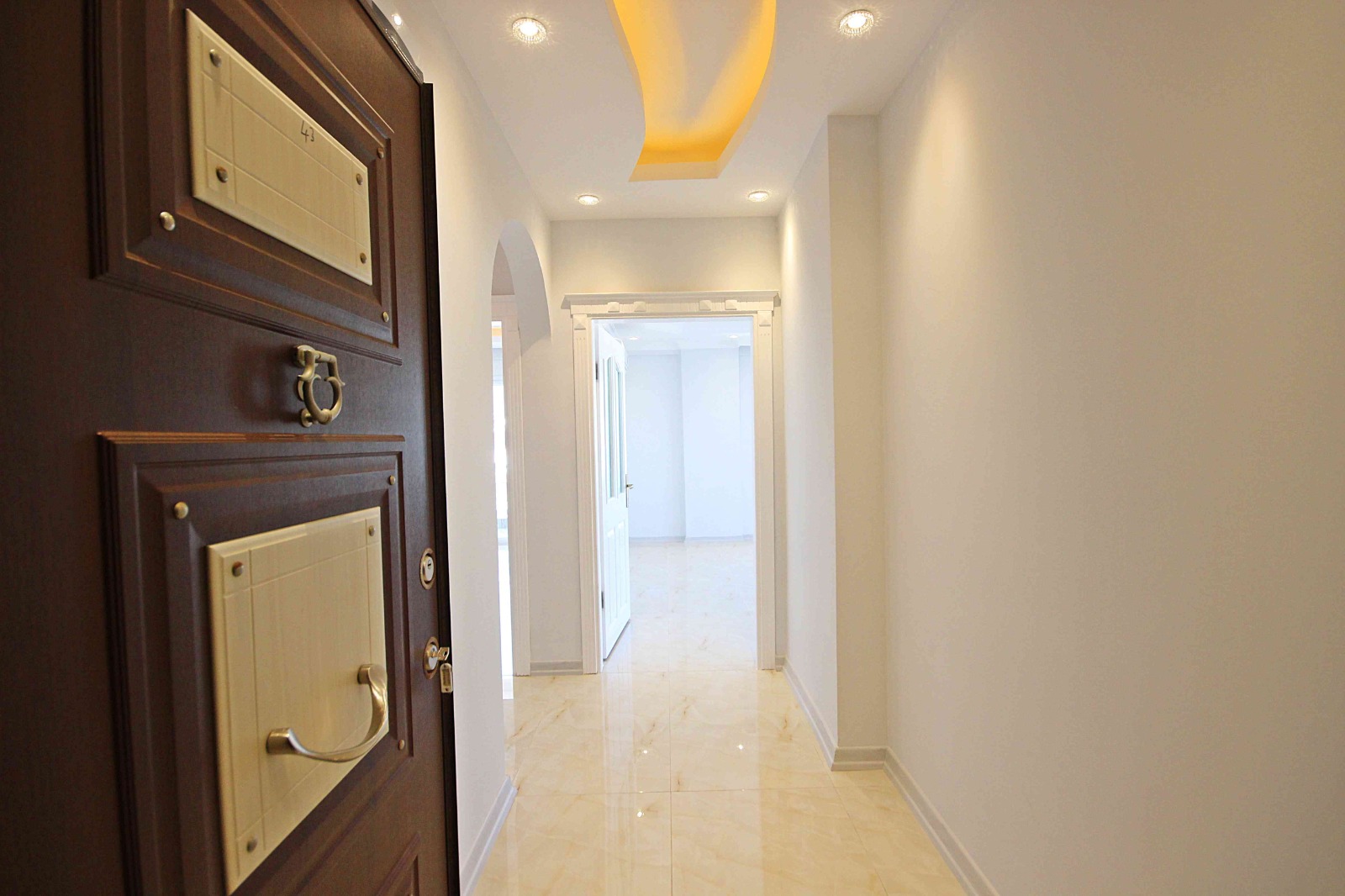 Дуплекс 4+1 с видом на море и горы на первой береговой линии в Махмутларе, 240 м2. фото 11