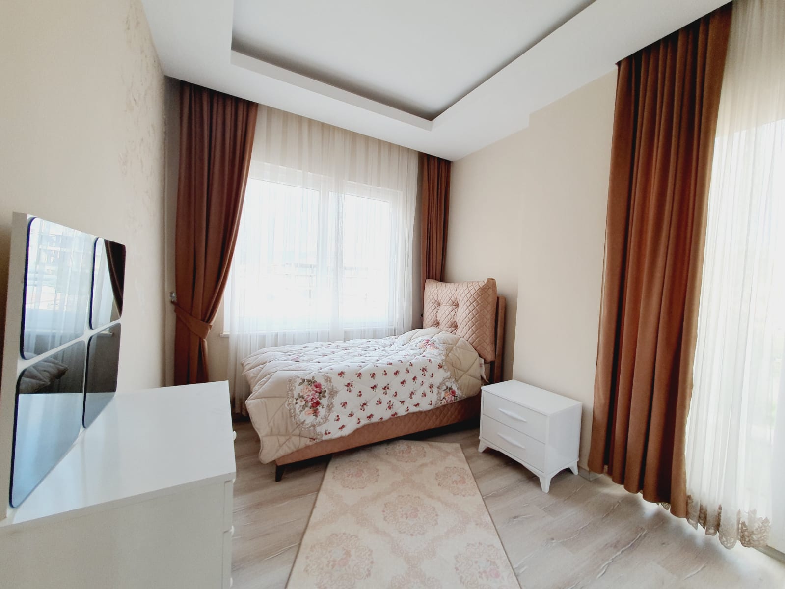 Apartment 3+1 on the first coastline at the beginning of Kargicak, 160 m2. фото 9