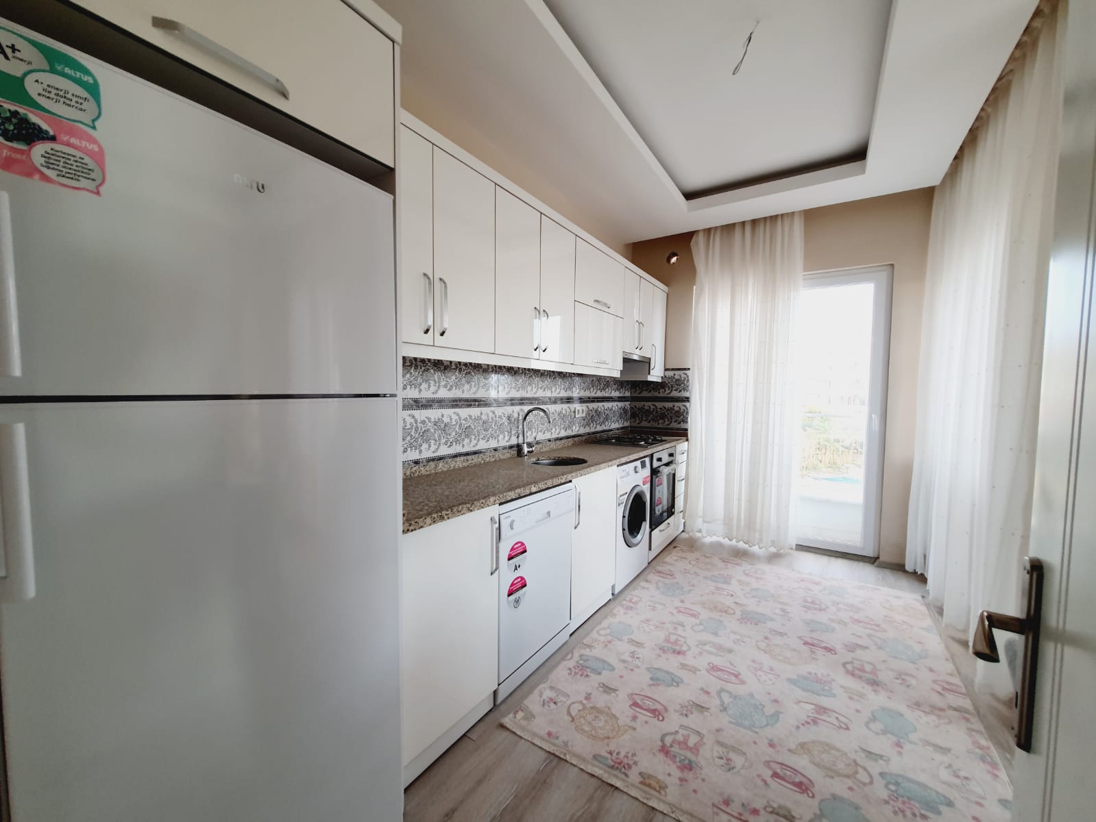 Apartment 3+1 on the first coastline at the beginning of Kargicak, 160 m2. фото 11