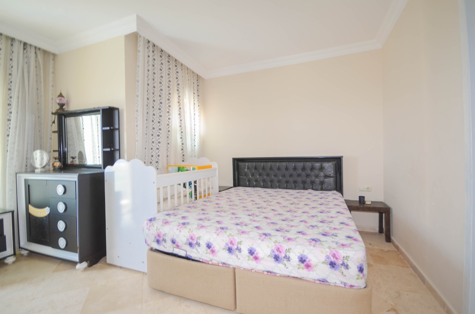 Просторная квартира 2+1 с видом на море, 120 м2. Махмутлар, Алания. фото 10