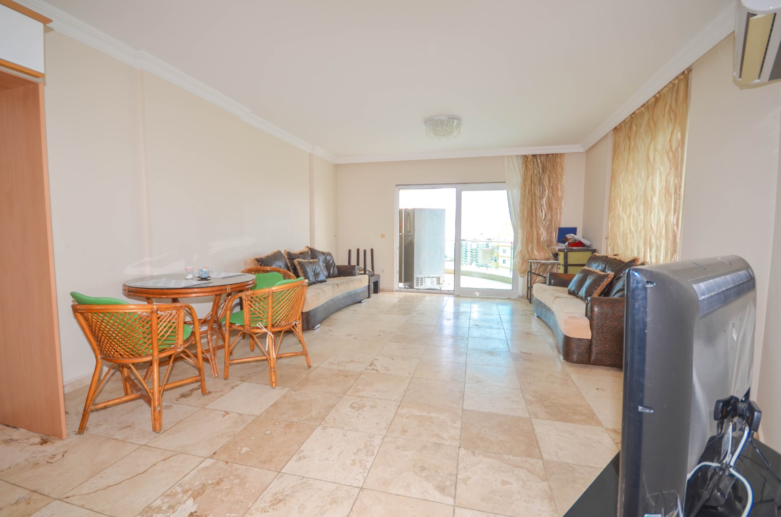 Просторная квартира 2+1 с видом на море, 120 м2. Махмутлар, Алания. фото 12