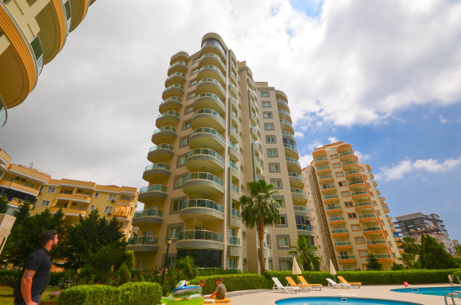 Просторная квартира 2+1 с видом на море, 120 м2. Махмутлар, Алания. фото 16