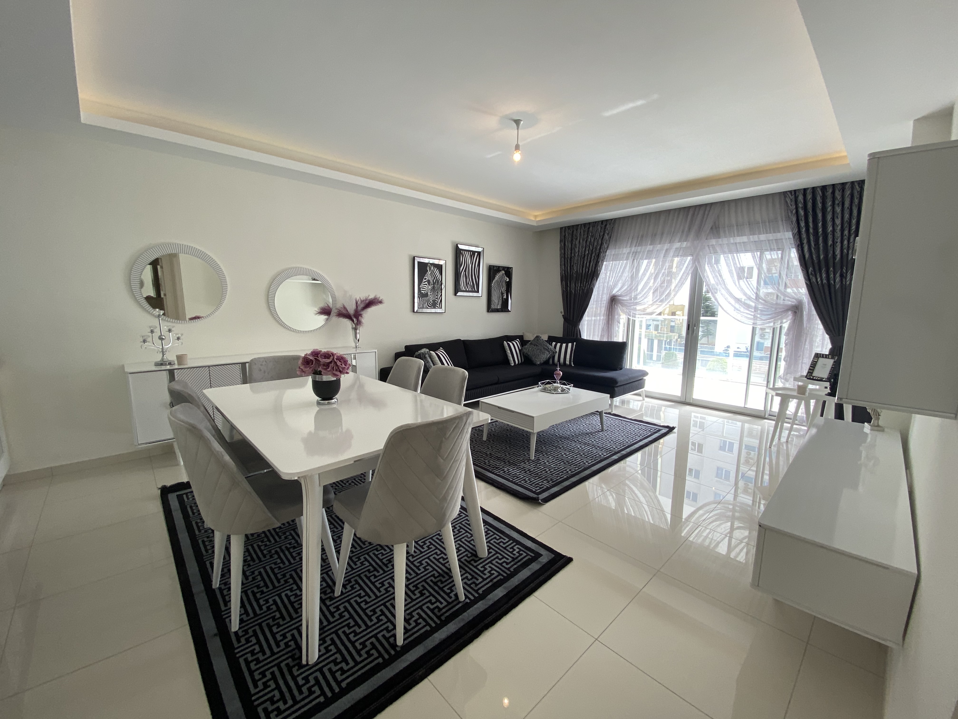 Квартира большой площади в новом доме в Махмутларе фото 16