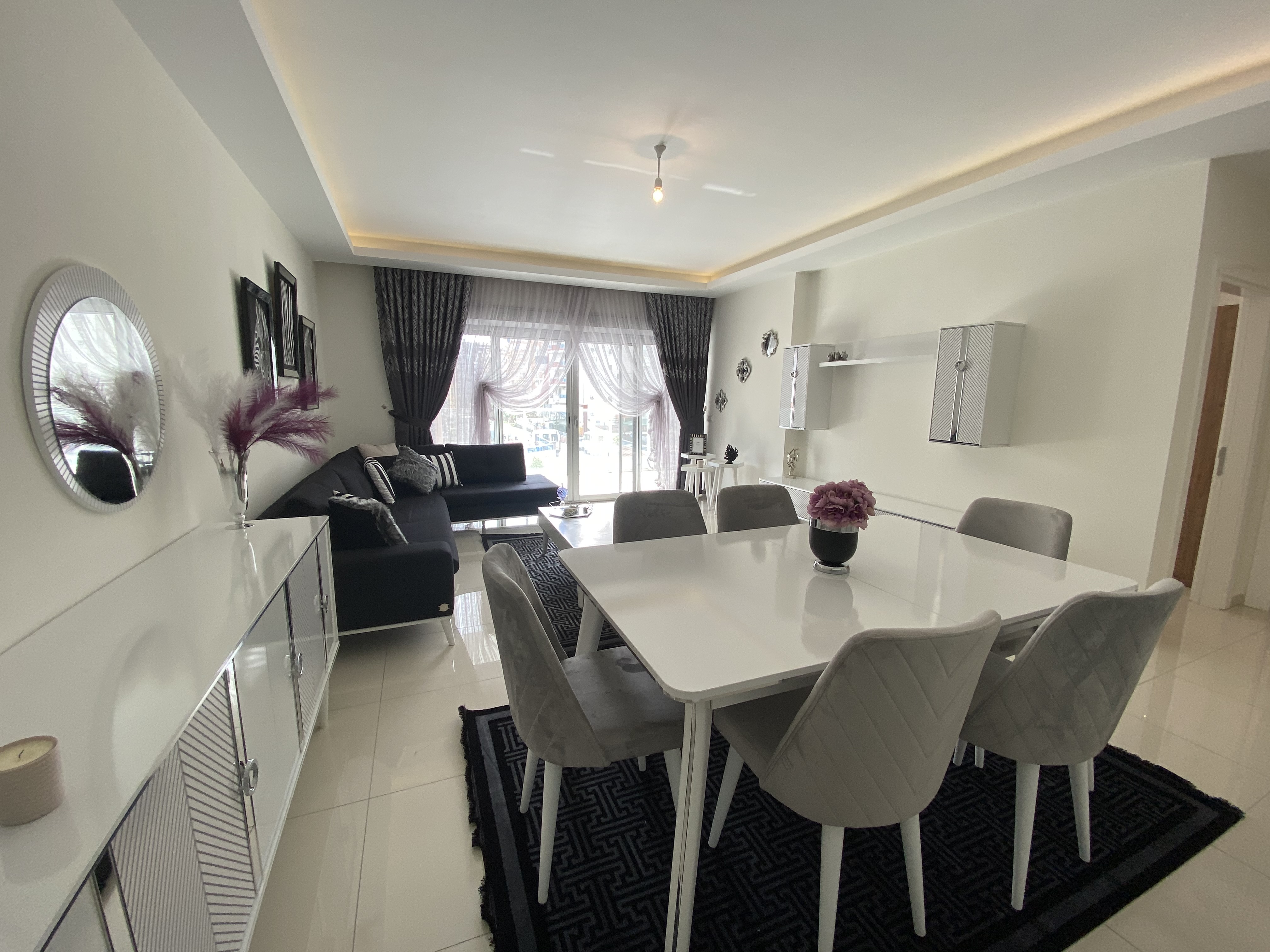 Квартира большой площади в новом доме в Махмутларе фото 17