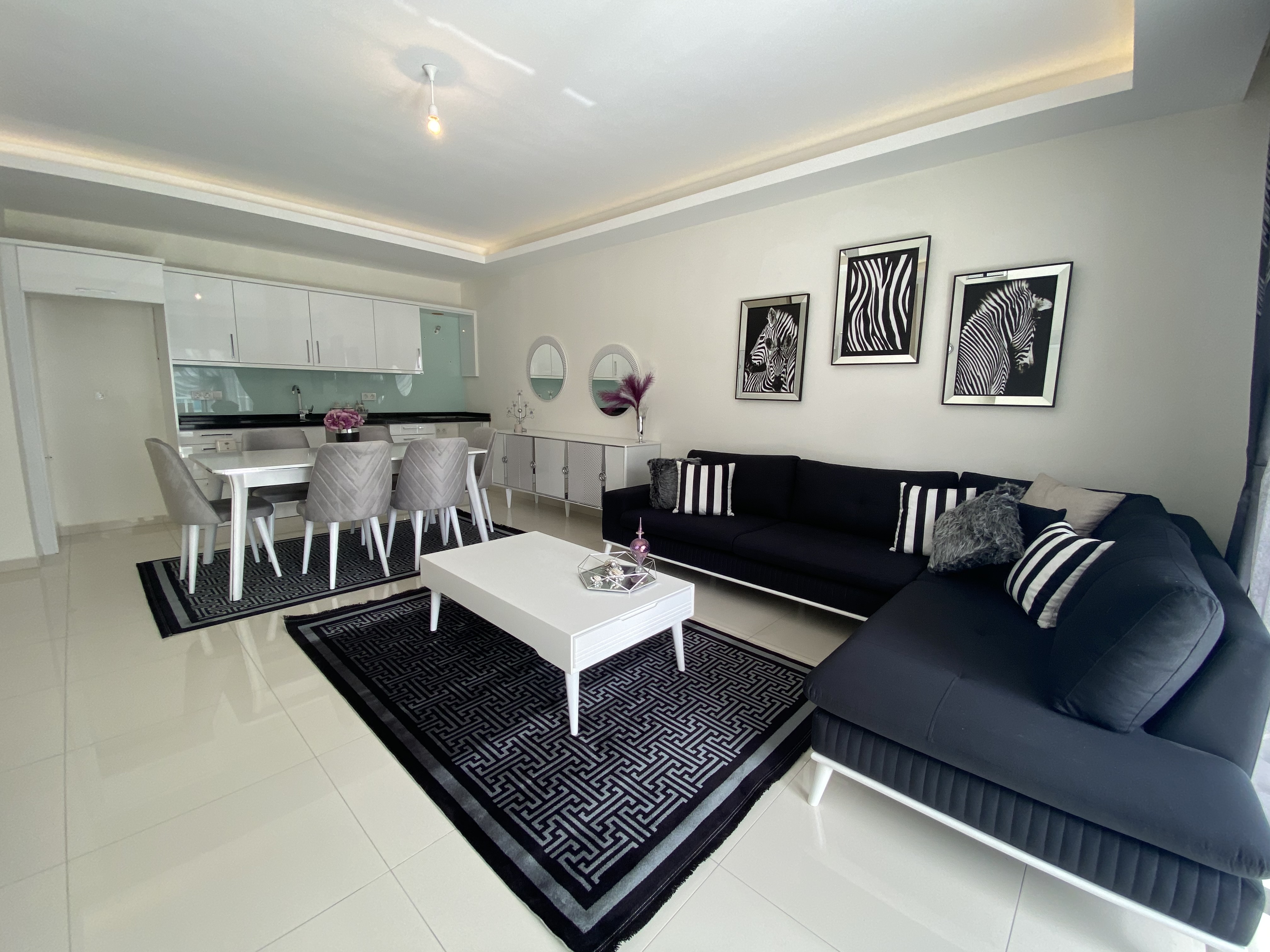 Квартира большой площади в новом доме в Махмутларе фото 18